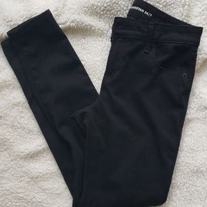 Old Navy 24/7 black stretch jeans
